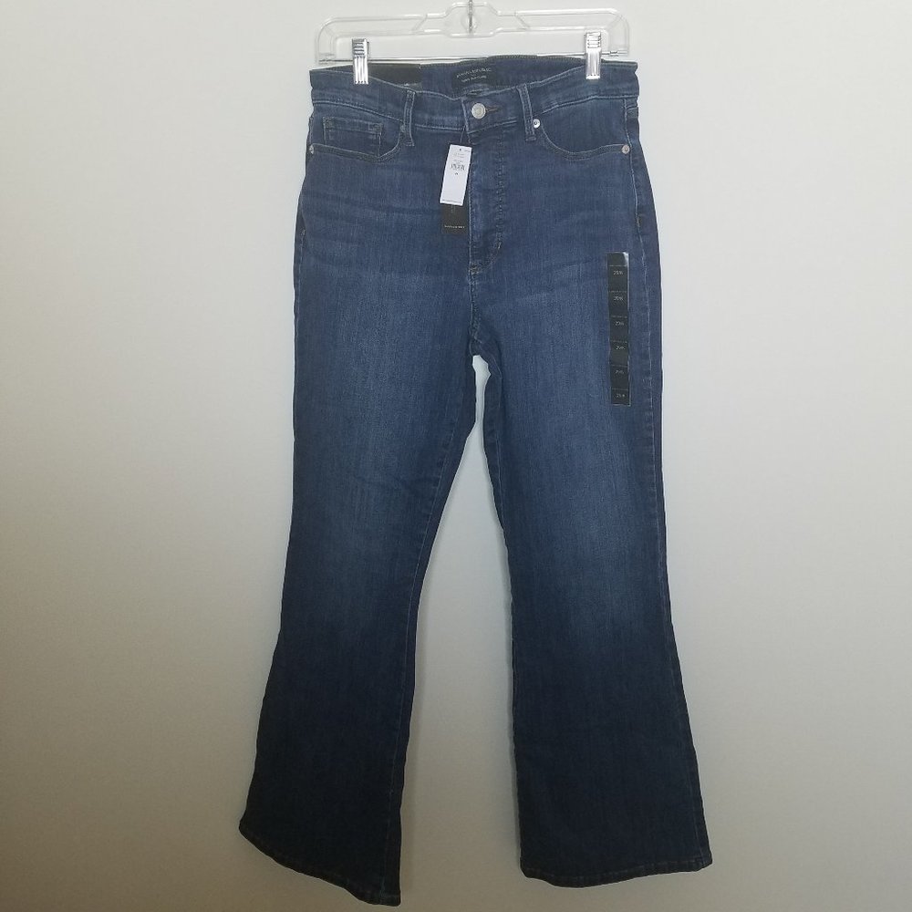 Banana Republic Curvy High-Rise Slim Flare Jean 8
